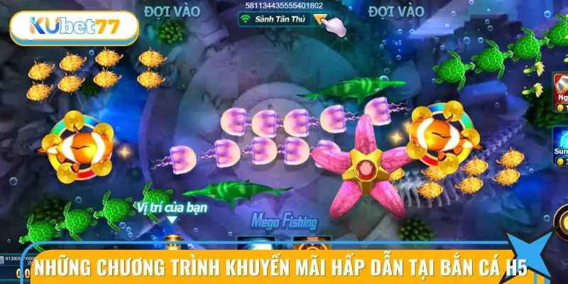 Các chương trình khuyến mãi hấp dẫn tạo động lực cho người chơi.